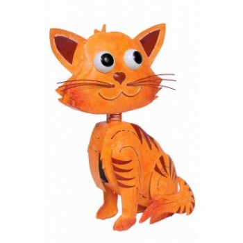 Katze   Leo  orange  ca.  42 cm hoch