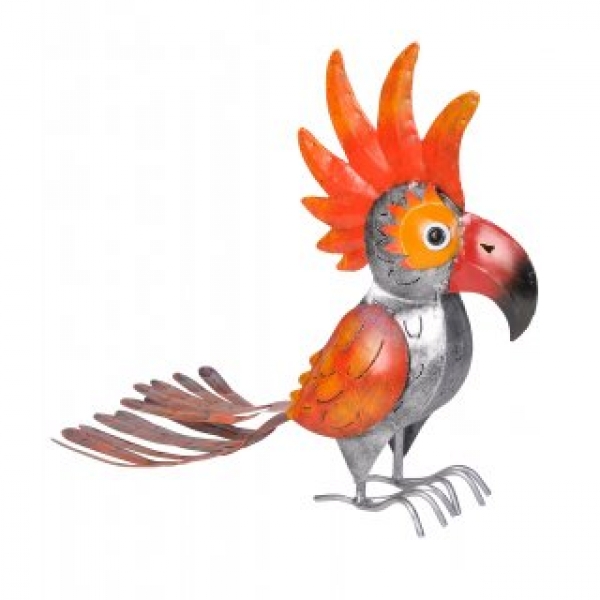 Kakatoa silber  ca.  46,cm  hoch